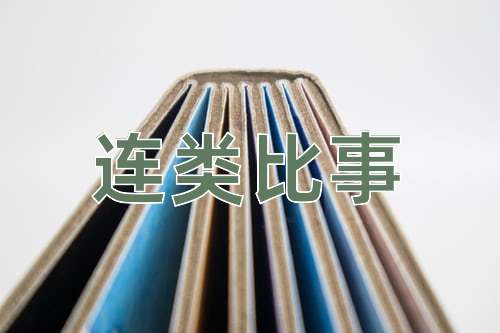 成语连类比事