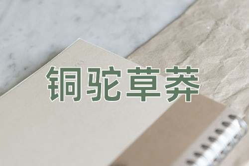 成语铜驼草莽