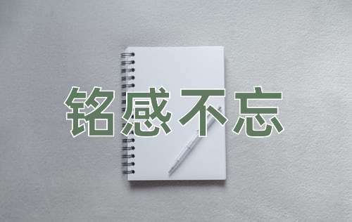 成语铭感不忘