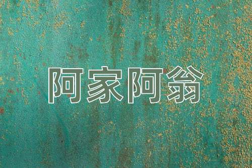 成语阿家阿翁