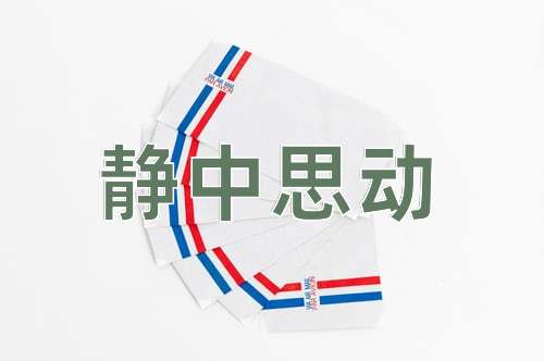 成语静中思动
