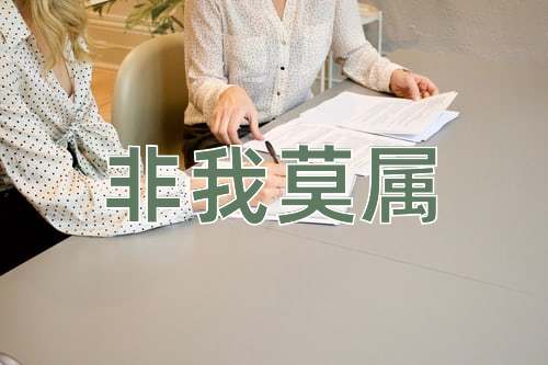 成语非我莫属
