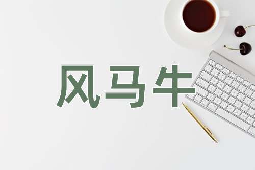 成语风马牛