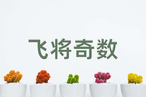 成语飞将奇数