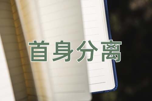 成语首身分离
