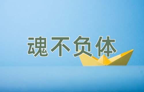 成语魂不负体