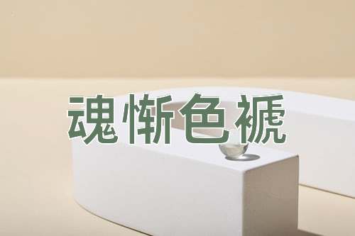 成语魂惭色褫
