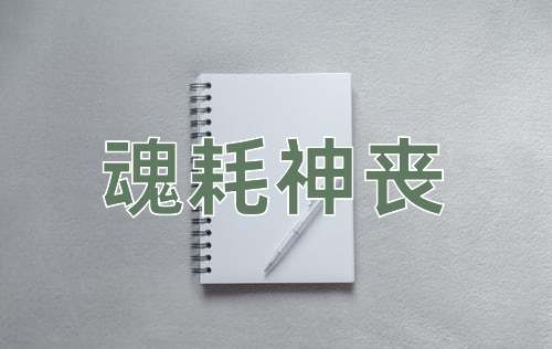 成语魂耗神丧
