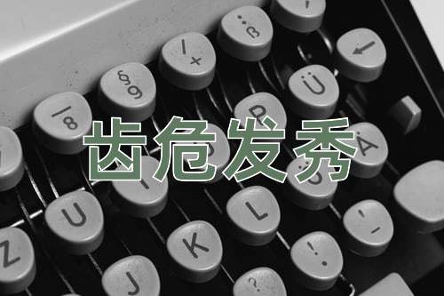 成语齿危发秀