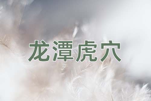成语龙潭虎穴