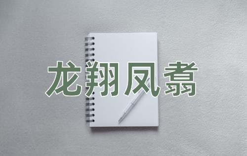 成语龙翔凤翥