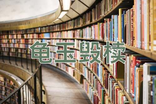 成语龟玉毁椟