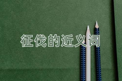 征伐的近义词