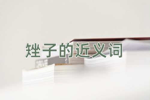 矬子的近义词