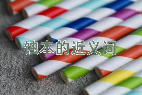 蚀本的近义词