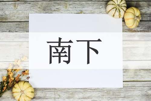 南下