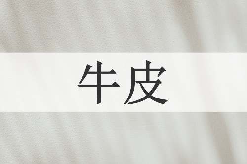 牛皮