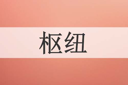 枢纽