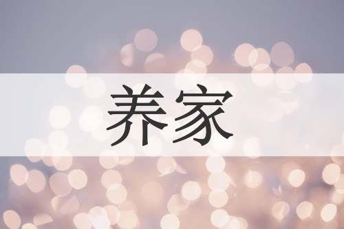 养家