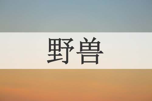 野兽