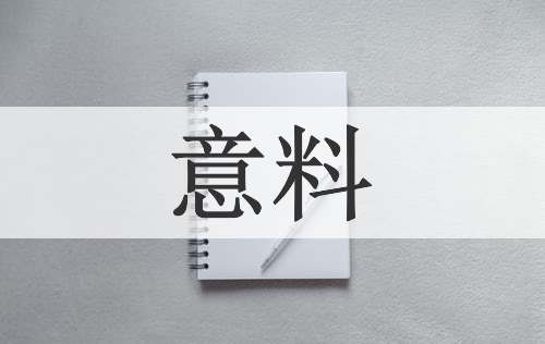 意料