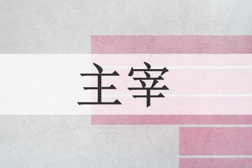 主宰