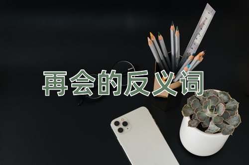 再会的反义词