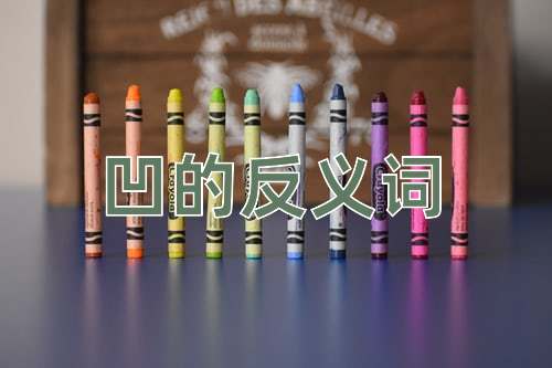 凹的反义词