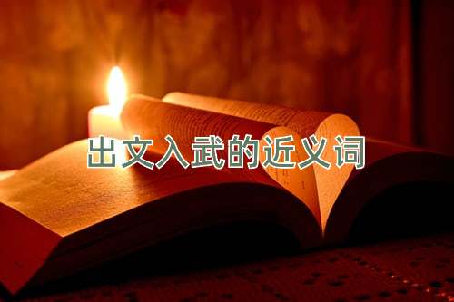 出文入武的近义词