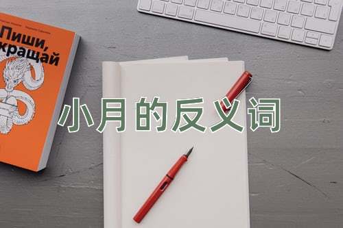 小月的反义词