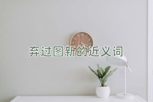 弃过图新的近义词