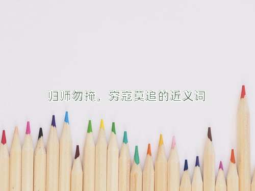 归师勿掩，穷寇莫追的近义词
