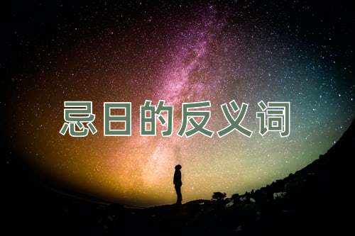 忌日的反义词