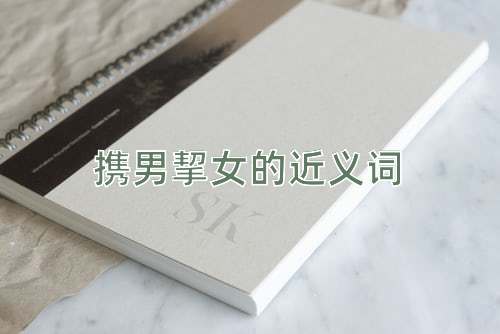 携男挈女的近义词