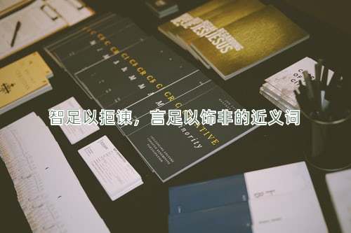 智足以拒谏，言足以饰非的近义词