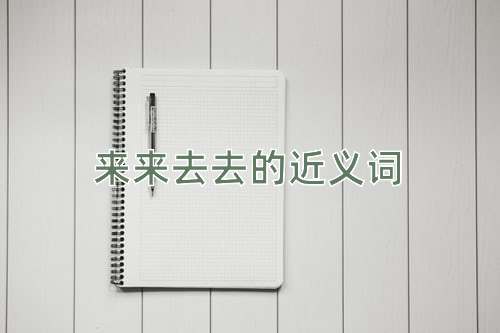 来来去去的近义词