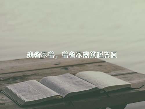 来者不善，善者不来的近义词