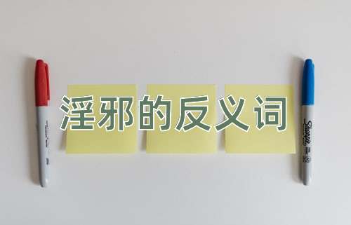 淫邪的反义词