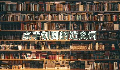 点手划脚的近义词