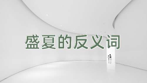 盛夏的反义词