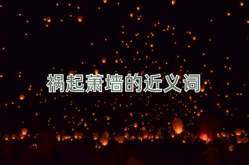 祸起萧墙的近义词