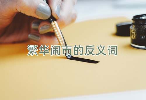 繁华闹市的反义词