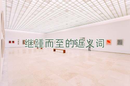 继踵而至的近义词