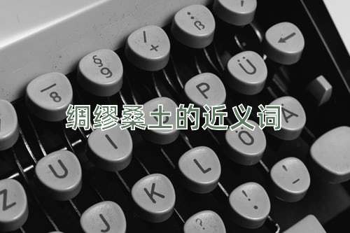 绸缪桑土的近义词