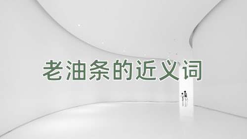 老油条的近义词