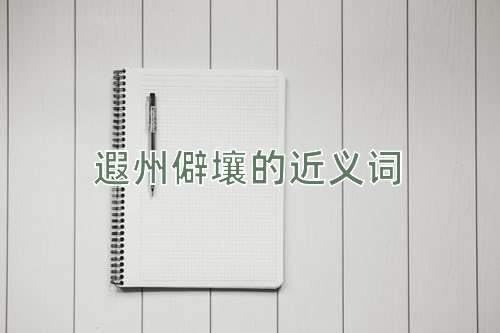 遐州僻壤的近义词