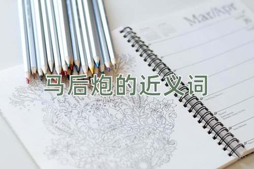 马后炮的近义词