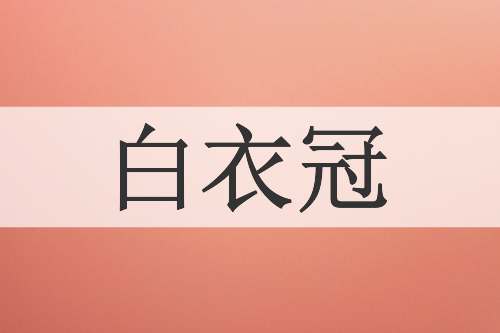 白衣冠