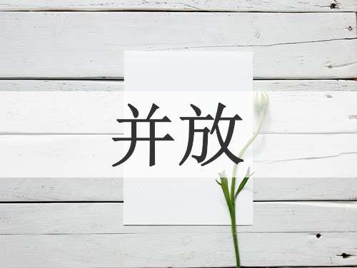 并放