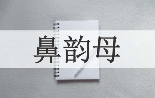 鼻韵母
